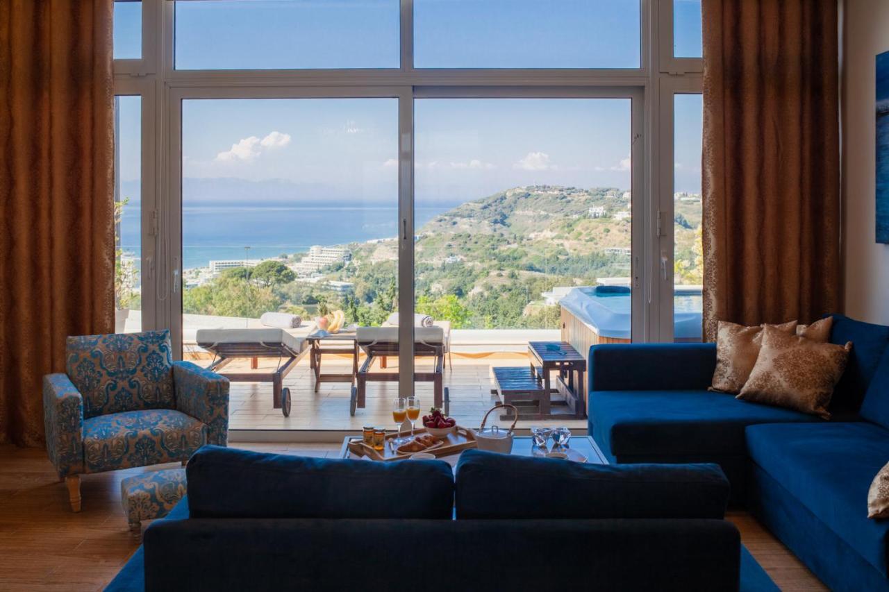 Flyviewflatsgold Privatehottub With Seaview Appartement Ixia  Buitenkant foto