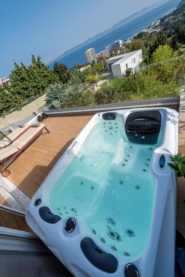 Flyviewflatsgold Privatehottub With Seaview Appartement Ixia  Buitenkant foto