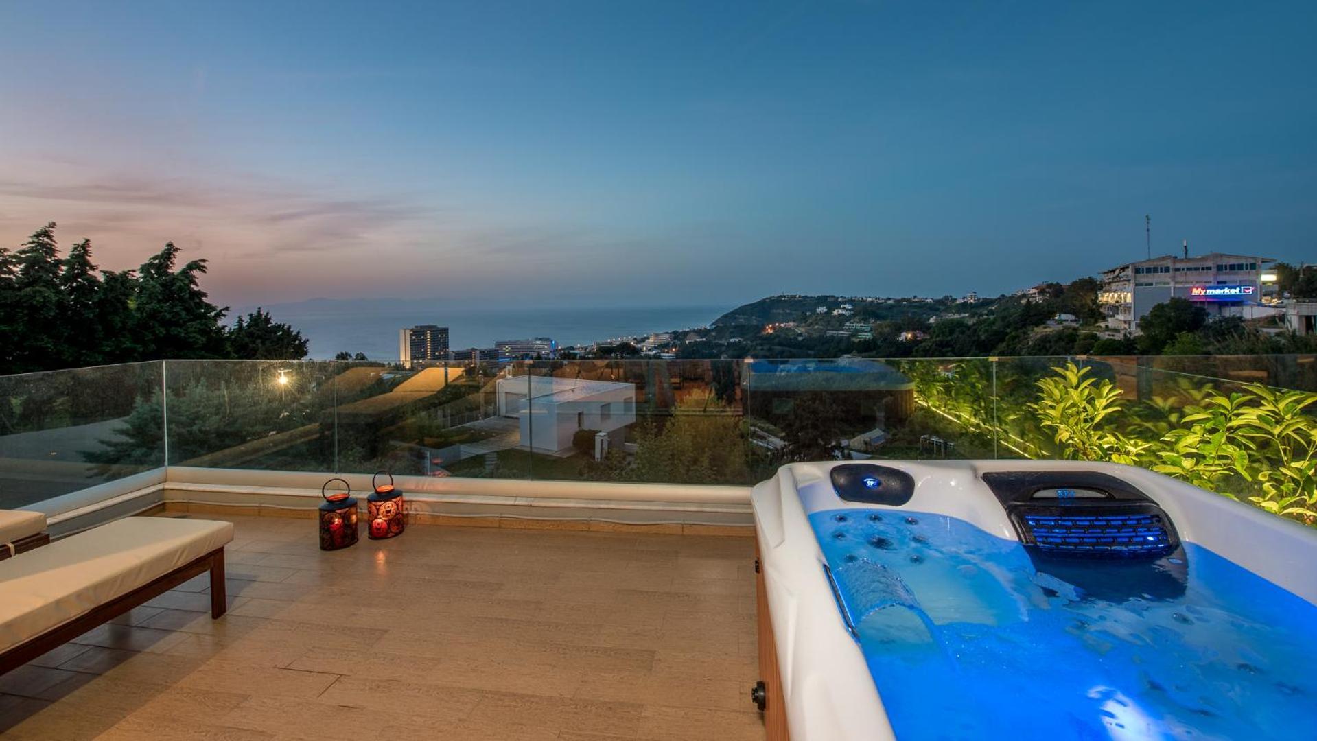 Flyviewflatsgold Privatehottub With Seaview Appartement Ixia  Buitenkant foto