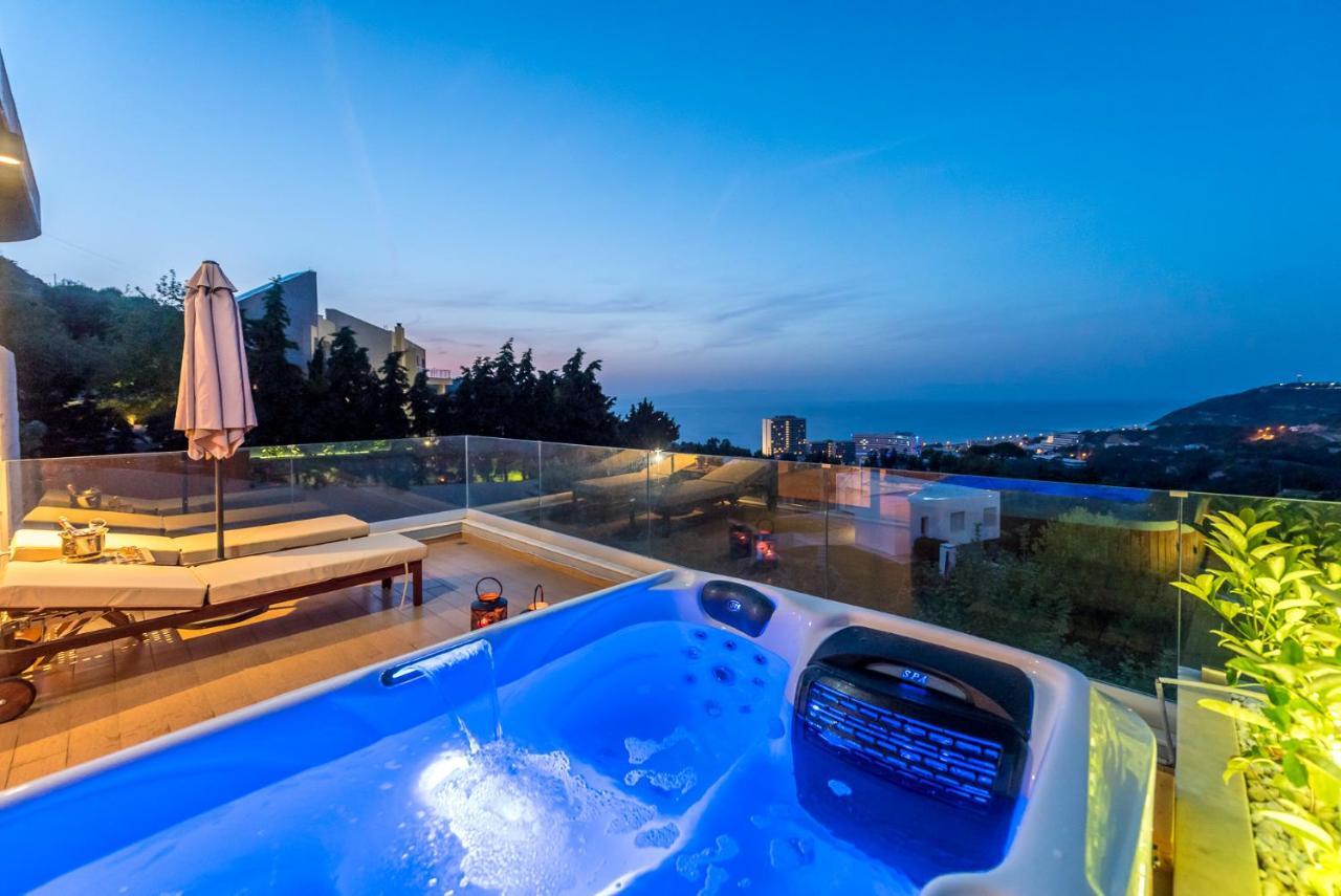 Flyviewflatsgold Privatehottub With Seaview Appartement Ixia  Buitenkant foto